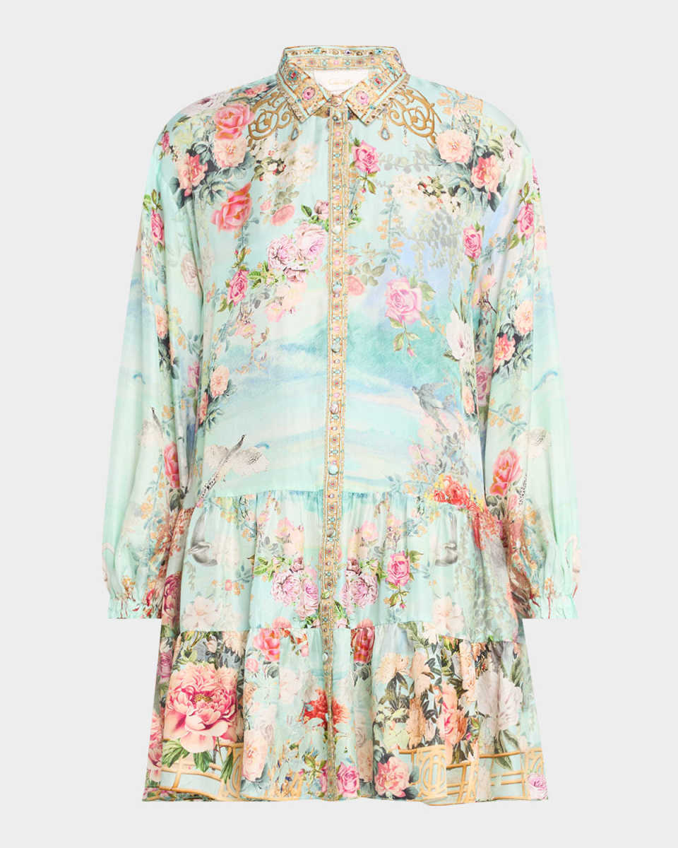 Jewellery Museum Tiered Shirtdress